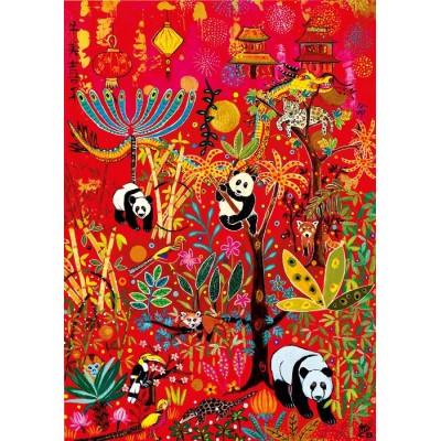 Puzzle  Magnolia-4107 Pandas