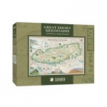 Puzzle  Master-Pieces-71703 Xplorer Maps - Great Smoky Mountains