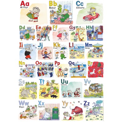 Puzzle  Nathan-00911 Babar's Alphabet Book