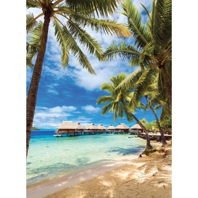 Puzzle  Nathan-00972 Plage Bora - Polynésie Française