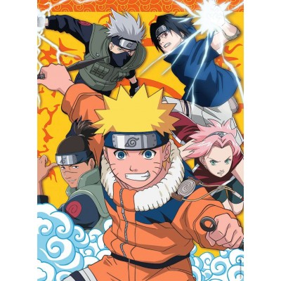 Puzzle  Nathan-86144 XXL Teile - Naruto at the Ninja Academy