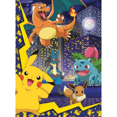 Puzzle  Nathan-86189 XXL Pieces - Pokemon City