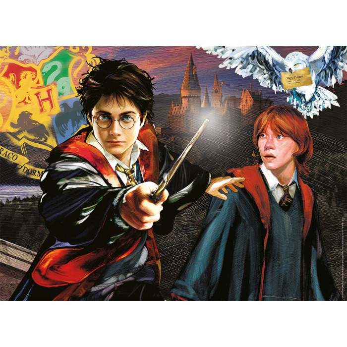 Puzzle Nathan-86194 Pièces XXL - Harry Potter et Ron