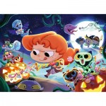 Puzzle  Nathan-86199 XXL Pieces - Halloween with Deadly Adele