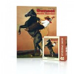 Puzzle  New-York-Puzzle-SU2012 Sunset - Bucking Bronco Mini