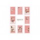 8 Puzzles 40 Pieces - Plastic Puzzle - Showpiece - The Collection of Lovers' Concerto