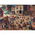  Puzzle-Michele-Wilson-A904-500 Handgeschnittenes Holzpuzzle - Brueghel: Die Kinderspiele