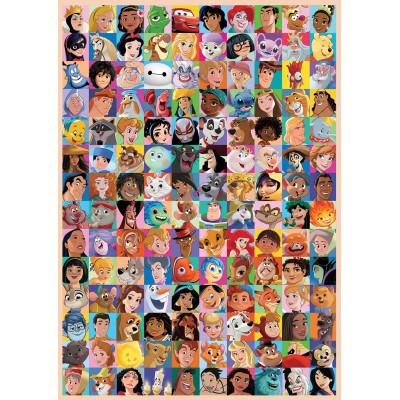 Puzzle  Hachette-Puzzle-0021 Who's who Disney
