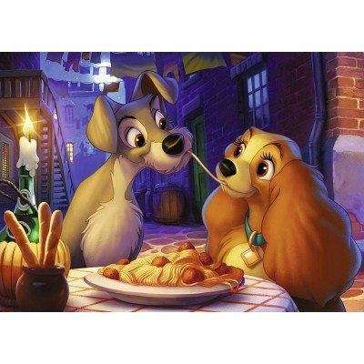 Puzzle  Ravensburger-00003 Disney - Lady and the Tramp