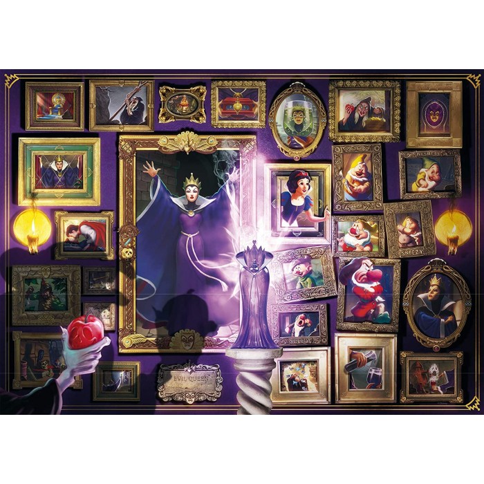 Puzzle Ravensburger-00097 The Evil Queen - Disney Villainous Collection