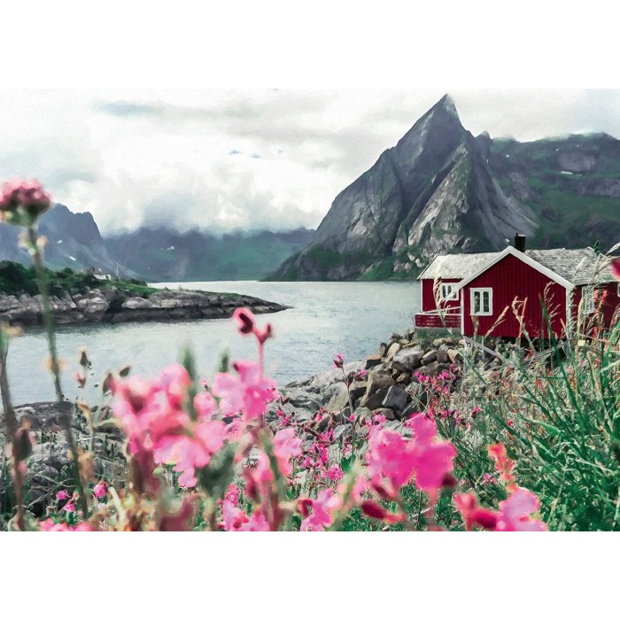 Puzzle Ravensburger-00112 Lofoten - Norvège