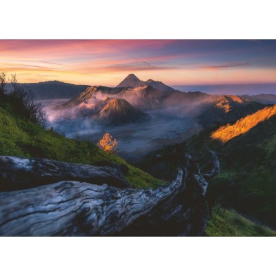 Puzzle  Ravensburger-00158 Beautiful Islands - Mount Bromo