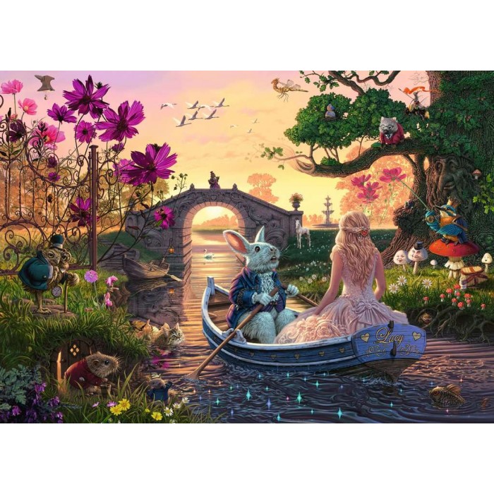 Puzzle Ravensburger-00170 Wonderland