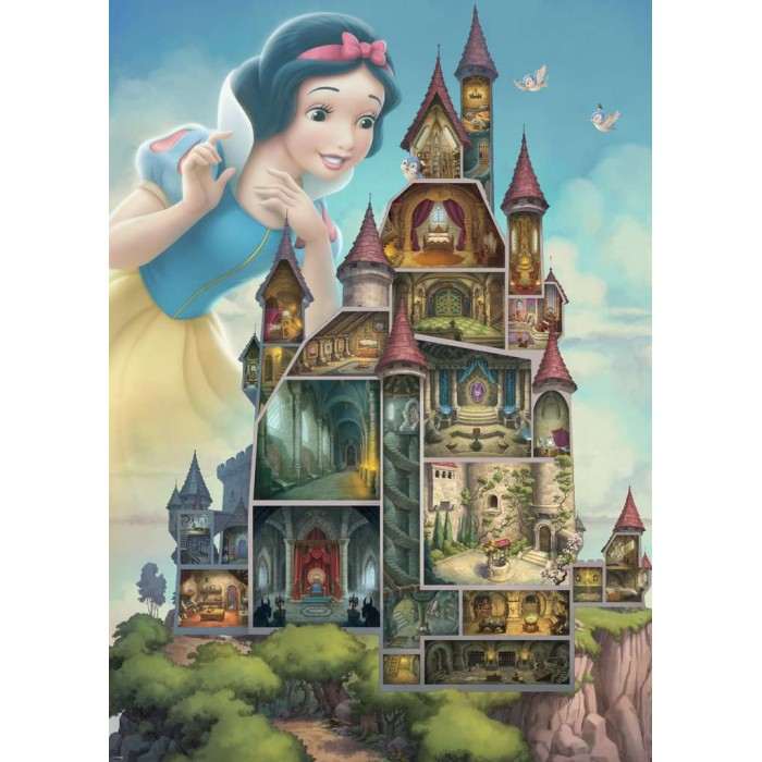 Puzzle Ravensburger-00257 Disney Castles Snow White