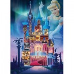 Puzzle  Ravensburger-00259 Disney Castles: Cinderella