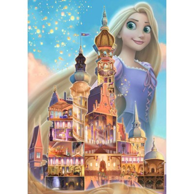 Puzzle  Ravensburger-00264 Disney Castles Rapunzel