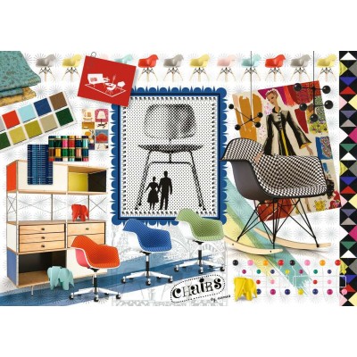 Puzzle  Ravensburger-00400 Eames Design Spectrum