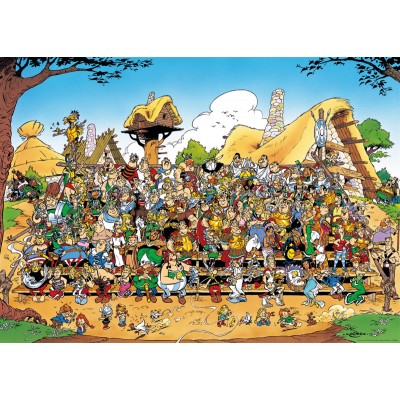  Ravensburger-00473 Jigsaw Puzzle - 1000 Pieces - Asterix and Obelix : Family Picture