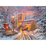 Puzzle  Ravensburger-00481 Star Line - Ein funkelndes Weihnachtsfest