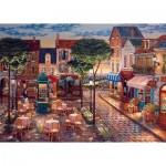 Puzzle  Ravensburger-00521 Paris in Painting