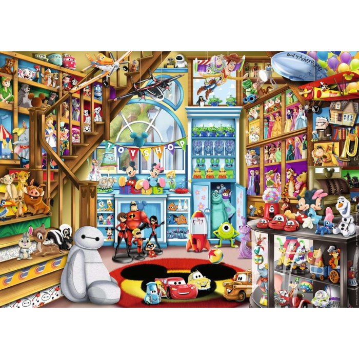 Puzzle Ravensburger-00527 Disney's Toy Shop