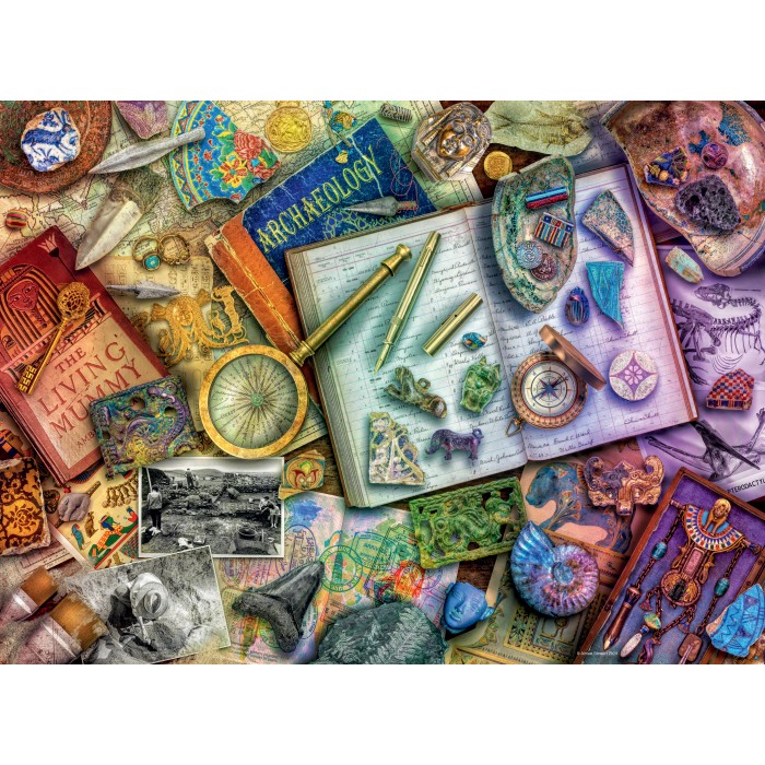 Puzzle Ravensburger-00699 Archaeologist's Office