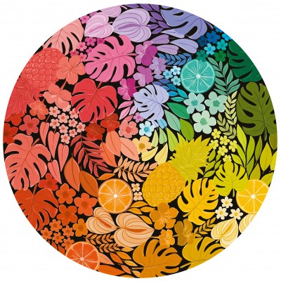 Puzzle  Ravensburger-00821 Circle of Colors - Tropical