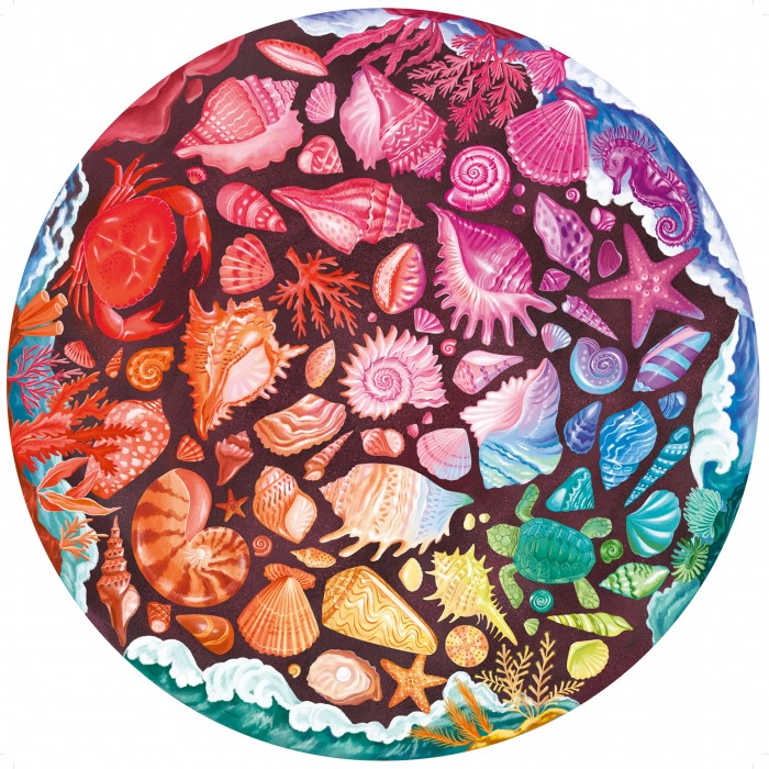 Puzzle Ravensburger-00823 Circle of Colors - Coquillage