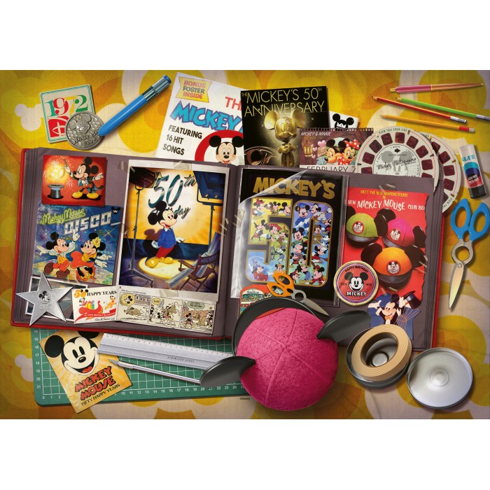 Puzzle Ravensburger-00843 Mickey Mouse Year 1970