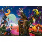 Puzzle  Ravensburger-01024 Songs of Extinct Birds
