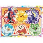 Puzzle  Ravensburger-01075 XXL Pieces - Scarlet Pokémon