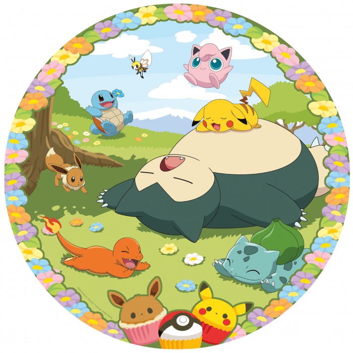 Puzzle Ravensburger-01131 Pokémon en Fleurs