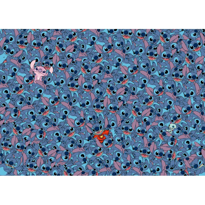 Ravensburger-01265 Stitch - Herausforderung Puzzle