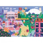 Puzzle  Ravensburger-01490 Valladolid - Marie Boiseau