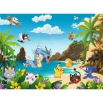 Puzzle  Ravensburger-12840 XXL Pieces - Pokemon