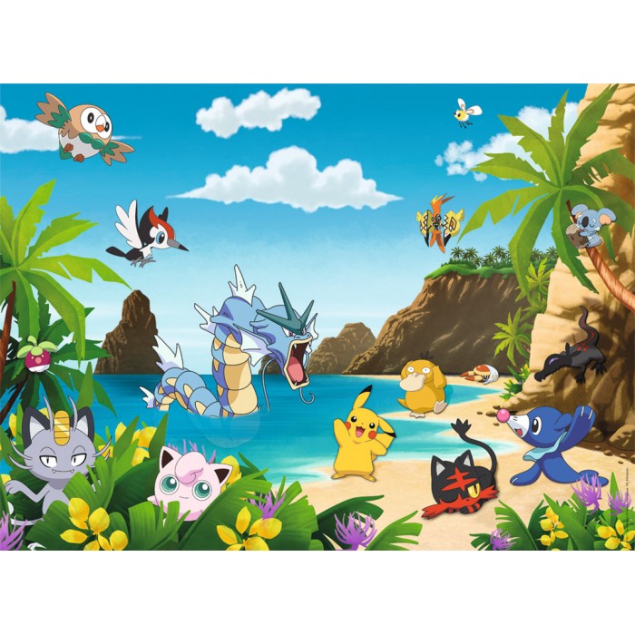 Puzzle Ravensburger-12840 XXL Pieces - Pokemon