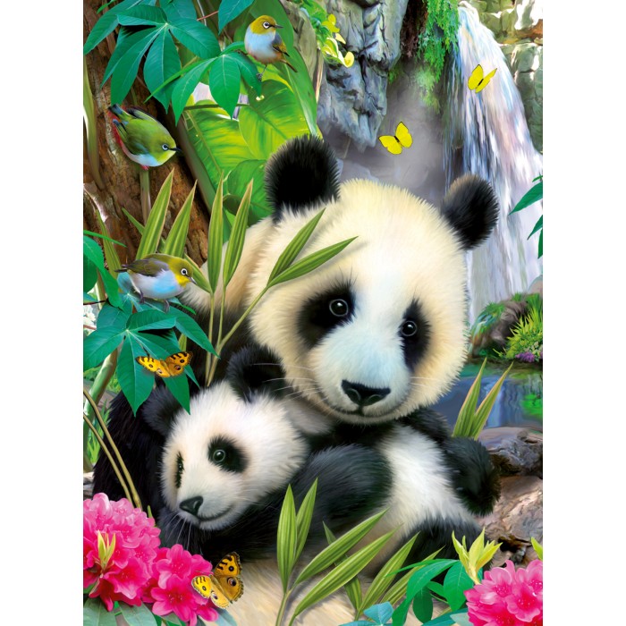 Ravensburger-13065 Jigsaw Puzzle - 300 Pieces - Charming Panda