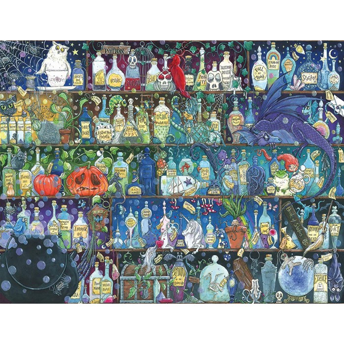 Puzzle Ravensburger-16010 Der Giftschrank