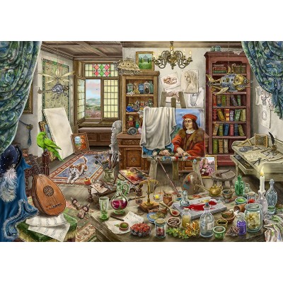  Ravensburger-16843 Escape Puzzle - Artist Workshop