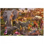  Ravensburger-17037 Jigsaw Puzzle - 3000 Pieces - African Animals