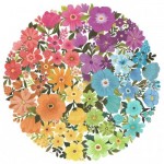 Puzzle  Ravensburger-17167 Circle of Colors - Flowers