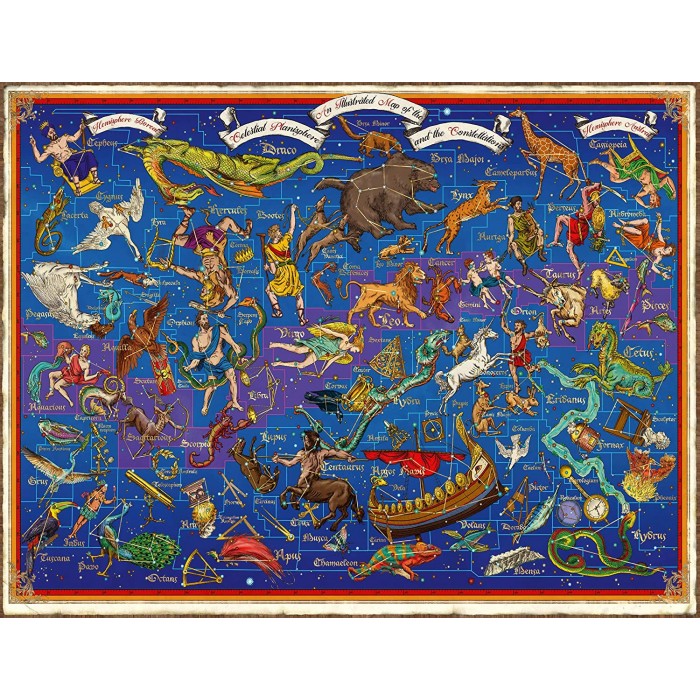 Puzzle Ravensburger-17440 Sternbilder