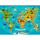 XXL Pieces - Animals World Map