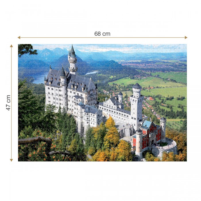 Puzzle Roovi-70654 Neuschwanstein Castle