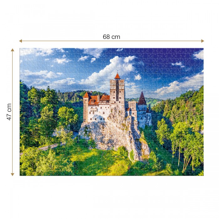 Puzzle Roovi-80059 Bran Castle or Dracula Castle in Transylvania