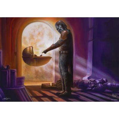 Puzzle  Schmidt-Spiele-57376 The Mandalorian - Turning Point