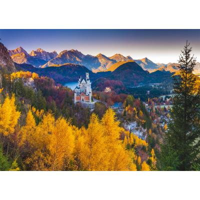 Puzzle  Schmidt-Spiele-57390 Neuschwanstein in Autumn