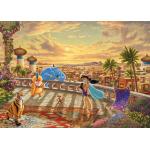 Puzzle  Schmidt-Spiele-58032 Disney - Jasmine - Dancing in the Desert Sunset