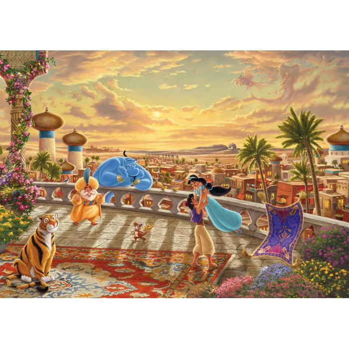 Puzzle Schmidt-Spiele-58032 Disney - Jasmine - Dancing in the Desert Sunset