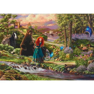 Puzzle  Schmidt-Spiele-58039 Disney - Brave - Merida